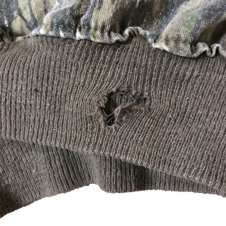 【USED】XXXL REAL TREE CAMO BOMBER BLOUSON