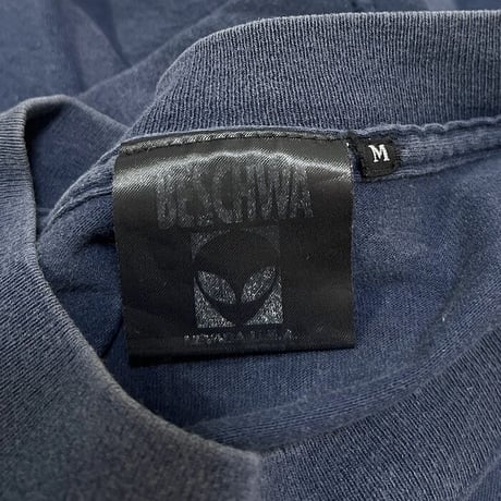 【USED】90'S-00'S BESCHWA DISTORTED LOGO T-SHIRT
