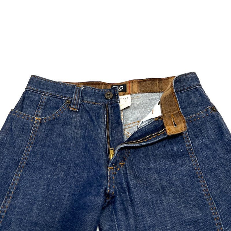 USED】90'S-00'S D&G DOLCE & GABBANA DENIM PANTS USED】90'S-00'S D&G DOLCE & GABBANA DENIM PANTS