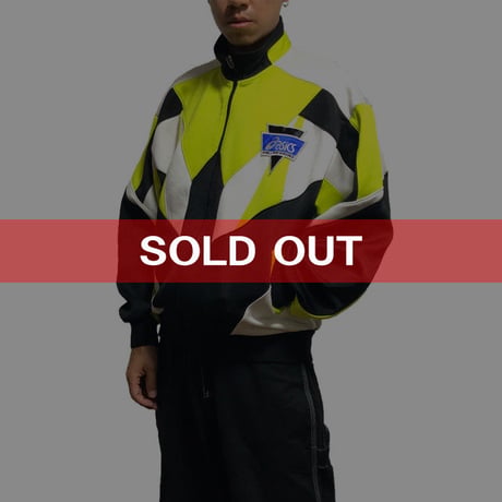 【USED】90'S  ACICS TRACK JACKET