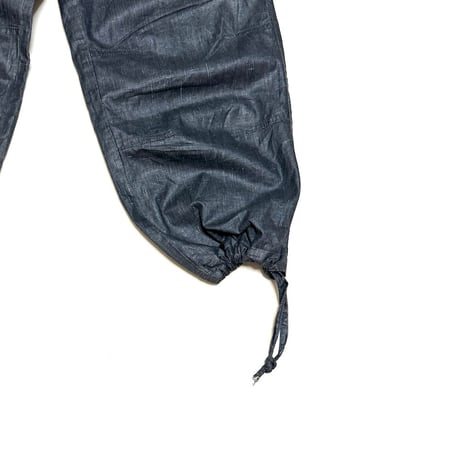 【USED】00's HUGO BOSS Cropped Tech Drawcord Pants