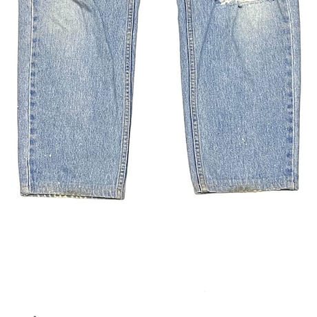 【USED】90'S DKNY JEANS DAMAGED DENIM PANTS