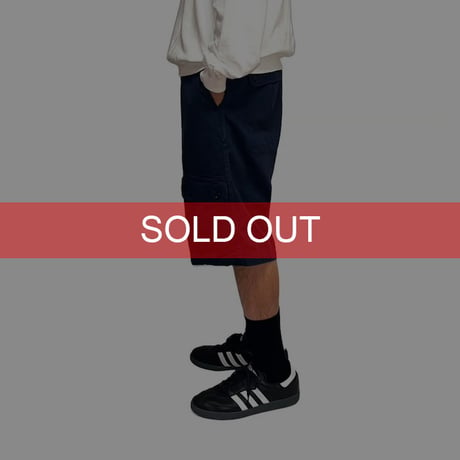 【USED】90's-00's STUSSY 5-POCKET SHORTS NAVY
