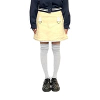 【USED】90's fly girl Streetwear COTTON MINI SKIRT