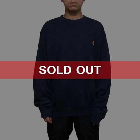 【USED】90'S TIMBERLAND ONE POINT LOGO SWEATSHIRT