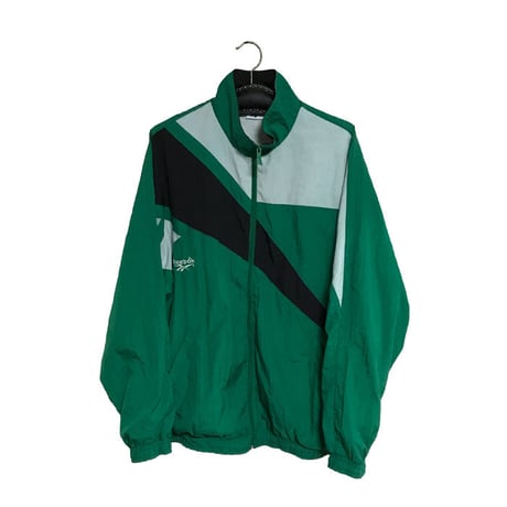 【USED】90'S REEBOK NYLON JACKET GREEN