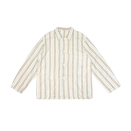 【USED】70's Eichsfeld Konfektion STRIPE WORK SHIRT JACKET②
