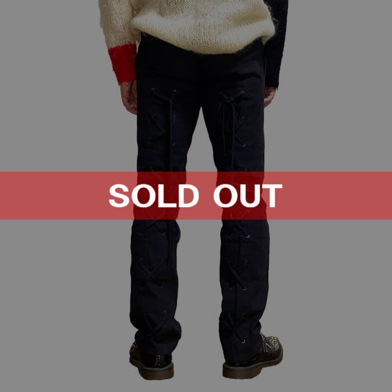 USED】90'S JEAN PAUL GAULTIER LACE-UP BONDAGE P USED】90'S JEAN PAUL GAULTIER LACE-UP BONDAGE P
