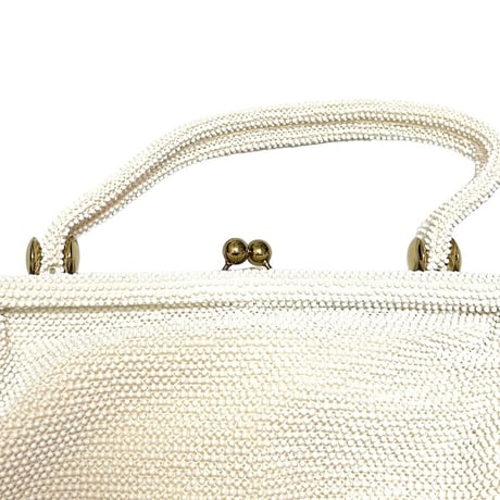 【USED】60'S LUMARED PETITE BEAD BAG