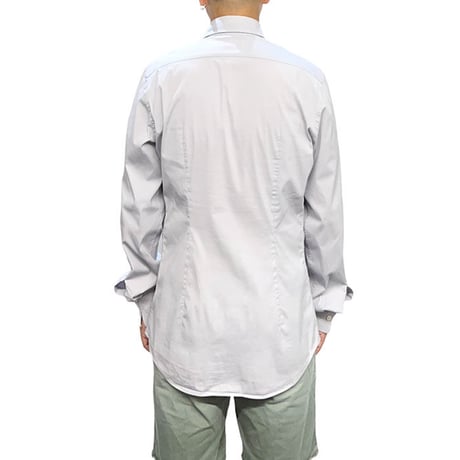 【USED】00'S PRADA ELASTIC COTTON NYLON SHIRT