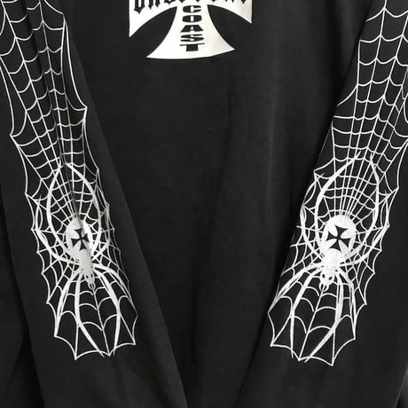 【USED】WEST COAST CHOPPERS L/S T-SHIRT "SPIDER"