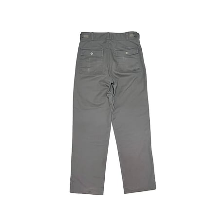 【USED】00's STUSSY WORK TROUSERS GRAY MADE IN USA