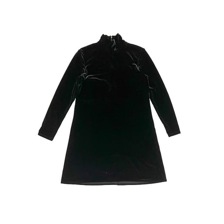 【USED】80's-90's K.C. SPENCER VELOR L/S DRESS