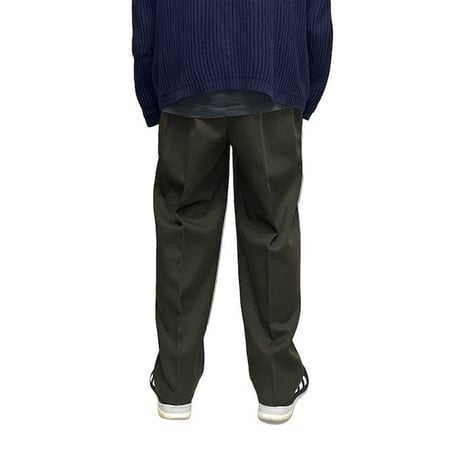 【USED】80'S-90'S BRIGGS NEW YORK SLACKS EASY PANTS KHAKI