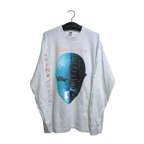 【USED】90'S FUDGE TUNNEL "THE COMPLICATED FUTILITY OF  IGNORANCE" L/S T-SHIRT
