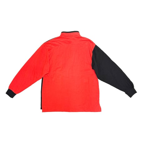 【USED】90's SALOMON "equipe" Half-Zip Cotton Cut & Sewn