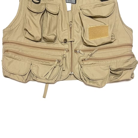 【USED】90's OLD GAP 19-POCKET FISHING VEST