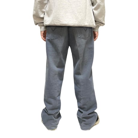 【USED】90'S-00'S VERASCE JEANS DENIM PANTS BLUE GRAY