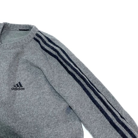 【USED】00'S ADIDAS KNIT SWEATER