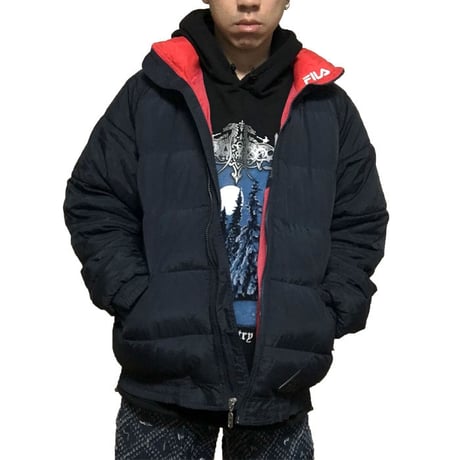 【USED】90'S FILA DOWN JACKET