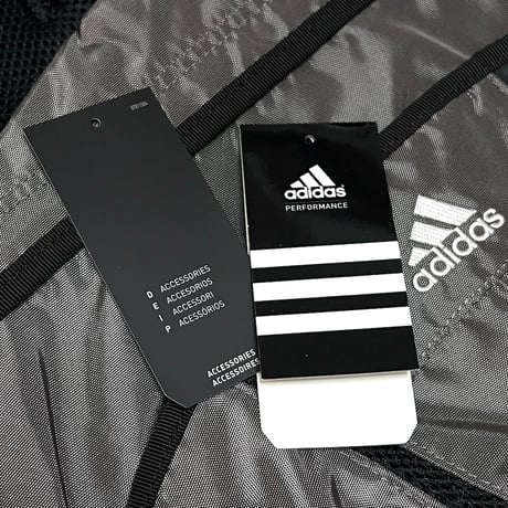 【DEAD STOCK】00's adidas BODY BAG METALLIC GRAY