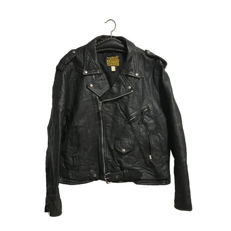 【USED】80'S OVERSIZED MOTORCYCLE LEATHER JACKET