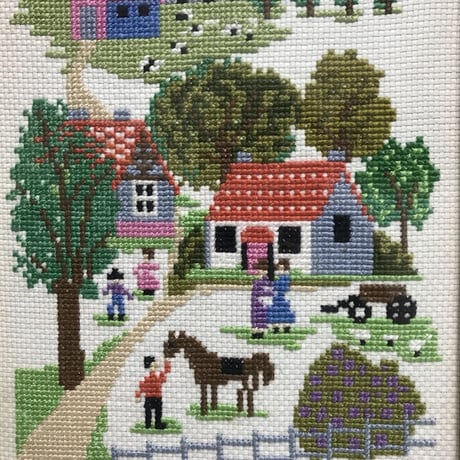 【USED】VINTAGE FRAMED SWEDISH TVISTSÖM