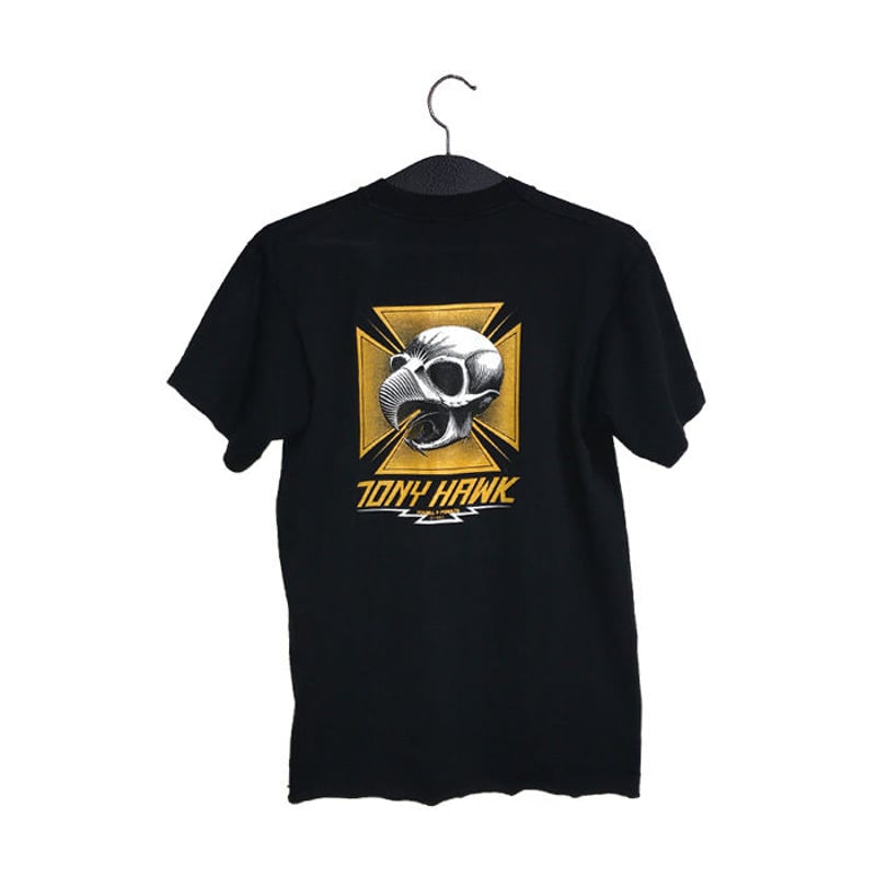 USED】80'S POWELL 'TONY HAWK' T-SHIRT | KONBINI USED】80'S POWELL 'TONY HAWK' T-SHIRT | KONBINI