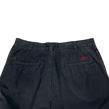 【USED】90'S-00'S STUSSY GIMMICK PANTS BLACK