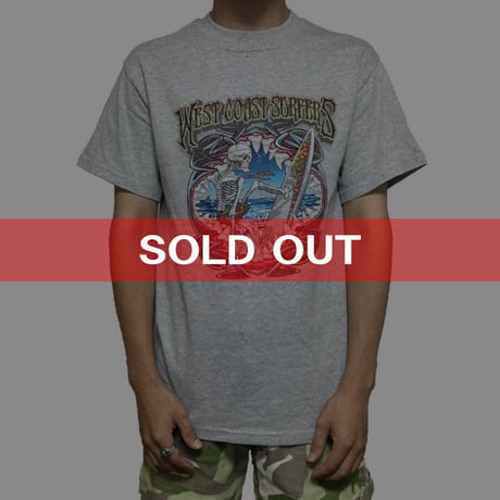 【USED】WEST COAST SURFERS T-SHIRT