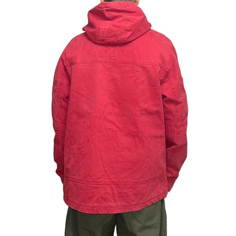 【USED】90's-00's Mousqueton DIAGONAL ZIP DUCK HOODED JACKET