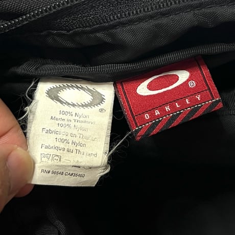 【USED】00's OAKLEY PROTRUDING BACKPACK