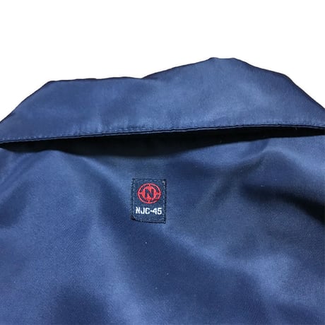 【USED】00'S NAUTICA FLIGHT JACKET NAVY