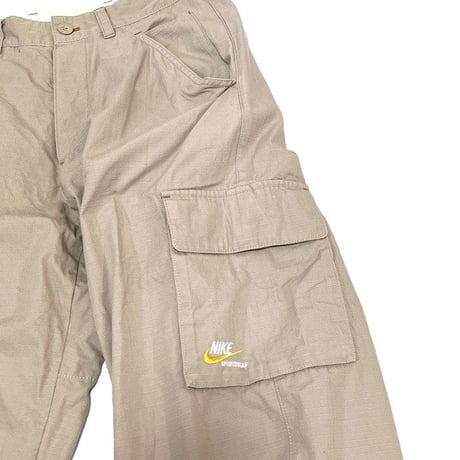 【USED】00'S NIKE CARGO PANTS BEIGE