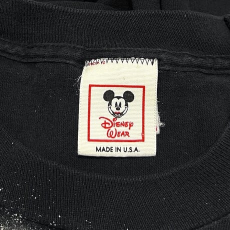 【USED】80'S-90'S DISNEY FANTASIA MICKEY MOUSE ALL OVER PRINT T-SHIRT