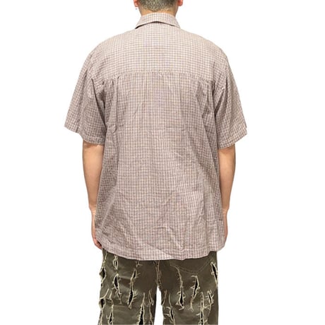 【USED】00'S PIKO S/S CHECK SHIRT