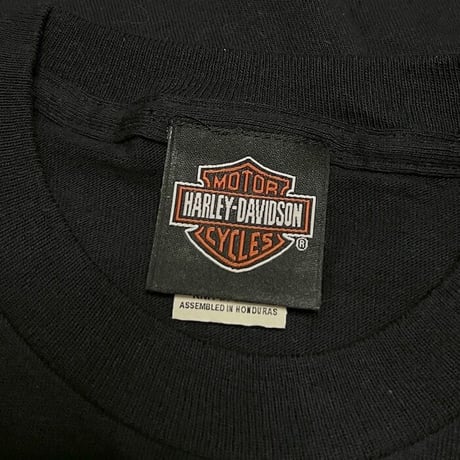 【USED】90'S HARLEY-DAVIDSON 3D LOGO T-SHIRT