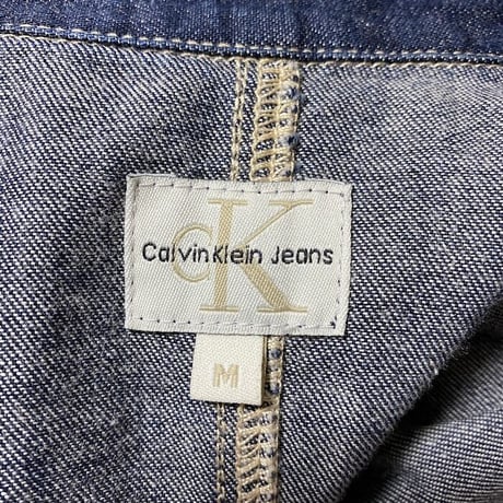 【USED】90'S-00'S CK CALVIN KLEIN JEANS DENIM SHIRT JACKET