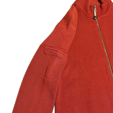【USED】00's NIKE INT'L Rib Knit Full-Zip Jacket