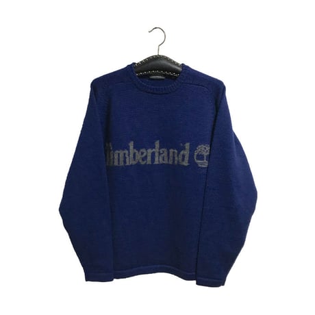 【USED】90'S TIMBERLAND WOOL KNIT SWEATER