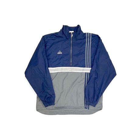 【USED】90'S-00'S ADIDAS NYLON PULLOVER
