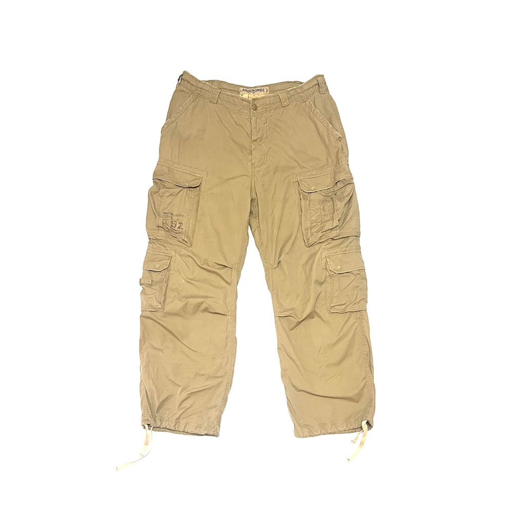USED】00's Abercrombie & Fitch BAGGY CARGO PANT USED】00's Abercrombie & Fitch BAGGY CARGO PANT