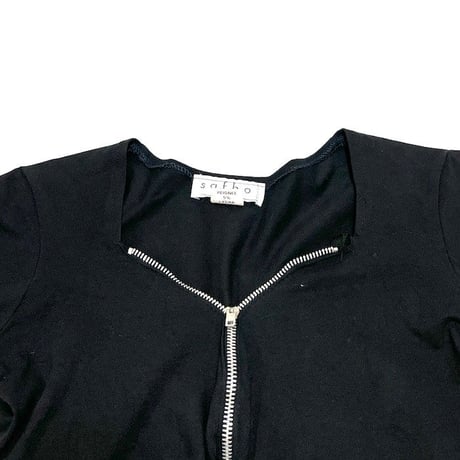 【USED】80'S SAFHO BODYSUIT BLACK