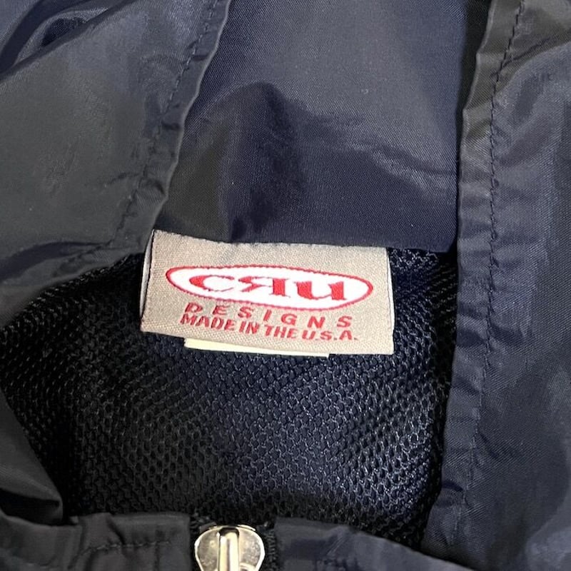 USED】90'S-00'S CRU NYLON TRACK JACKET | KONBINI USED】90'S-00'S CRU NYLON TRACK JACKET | KONBINI
