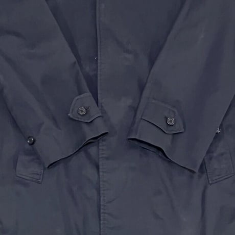 【USED】80'S-90'S BURBERRYS  NAVY BALMACAAN COAT MADE IN ENGLAND