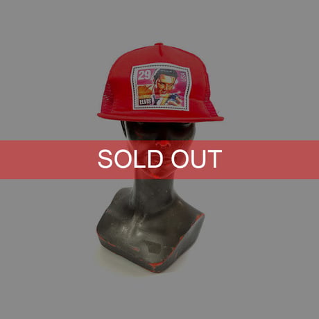 【DEAD STOCK】80'S ELVIS PRESLEY MESH CAP