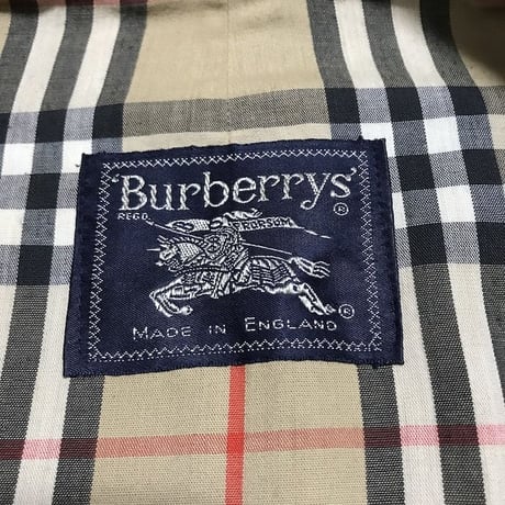 【USED】90'S BURBERRYS TRENCH COAT MADE IN ENGLAND