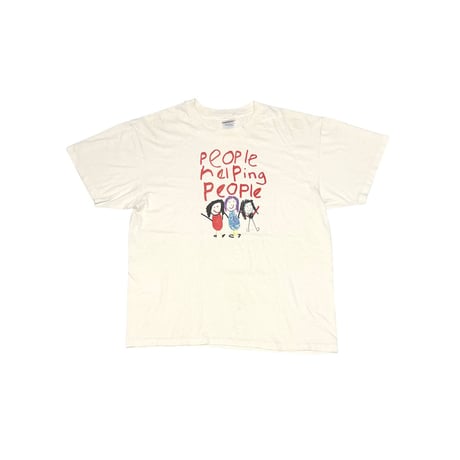 【USED】90's People helping People T-SHIRT