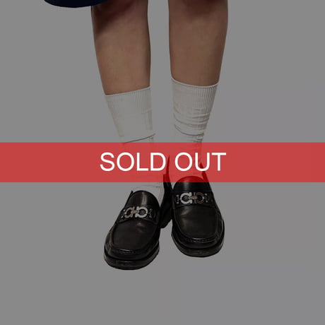 【USED】Salvatore Ferragamo GANCINI LOAFER