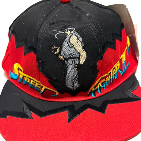 【DEAD STOCK】1996 VEGA × Street Fighter II “Ryu”② Snapback Cap Made for Italy